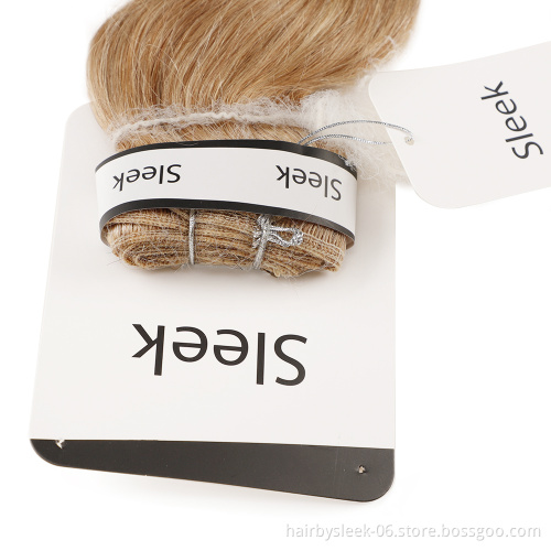Rebecca Fashion wholesale vendors16~24 inches process body wave S613 machine double weft synthetic hair extension bundles